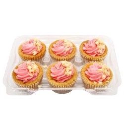 Strawberry Sugar Cookie Cupcakes, 6 ct