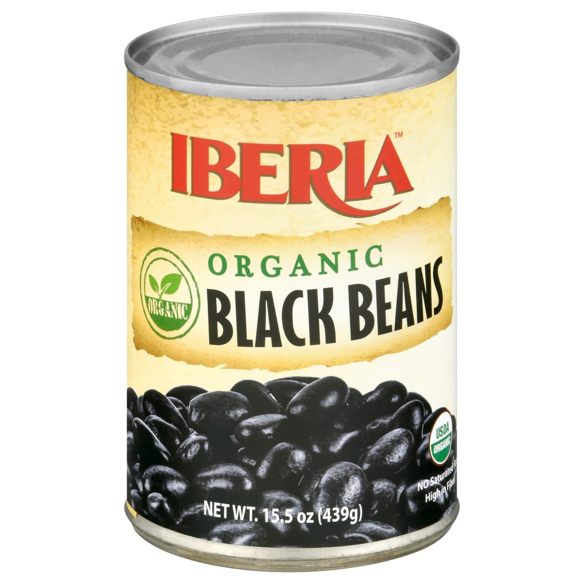 slide 1 of 1, Iberia Organic Black, 15.5 oz