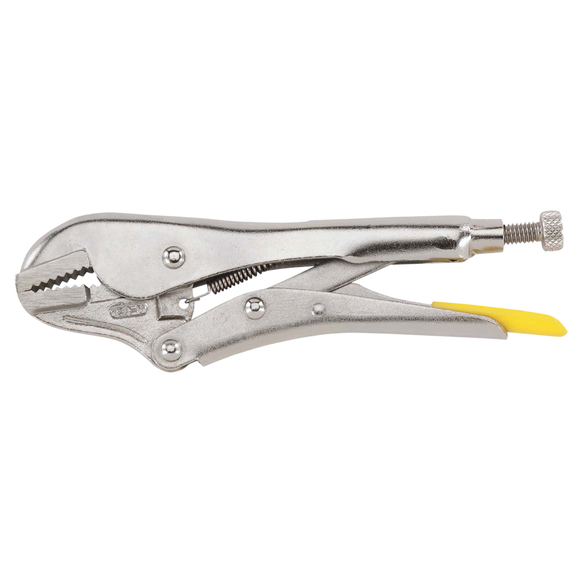 slide 1 of 1, Stanley 7-1/2 in. MaxSteel Straight Jaw Locking Pliers, 7.5 in