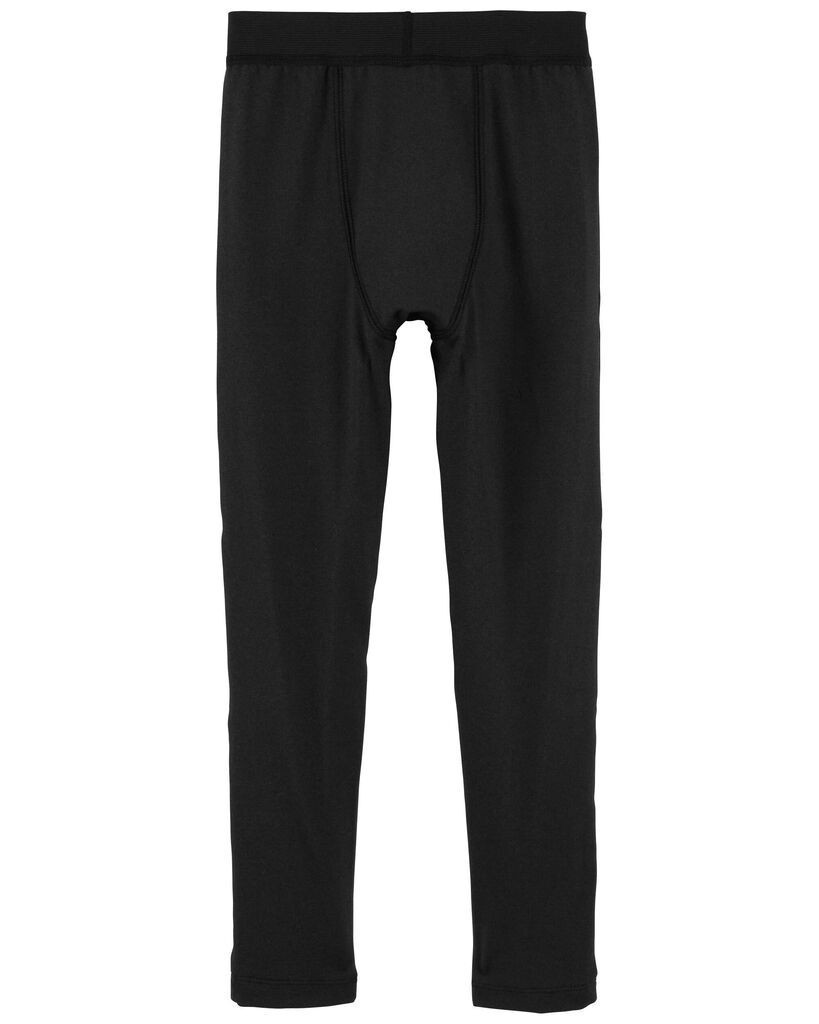 slide 2 of 3, Oshkosh Kid Snug-Fit Active Base Layer Pants Black 7, 1 ct