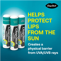 slide 13 of 29, ChapStick Variety Pack Broad Spectrum SPF 25 Active 2 in 1 Sunscreen Variety Pack 3 - 0.18 oz Sticks, 3 ct