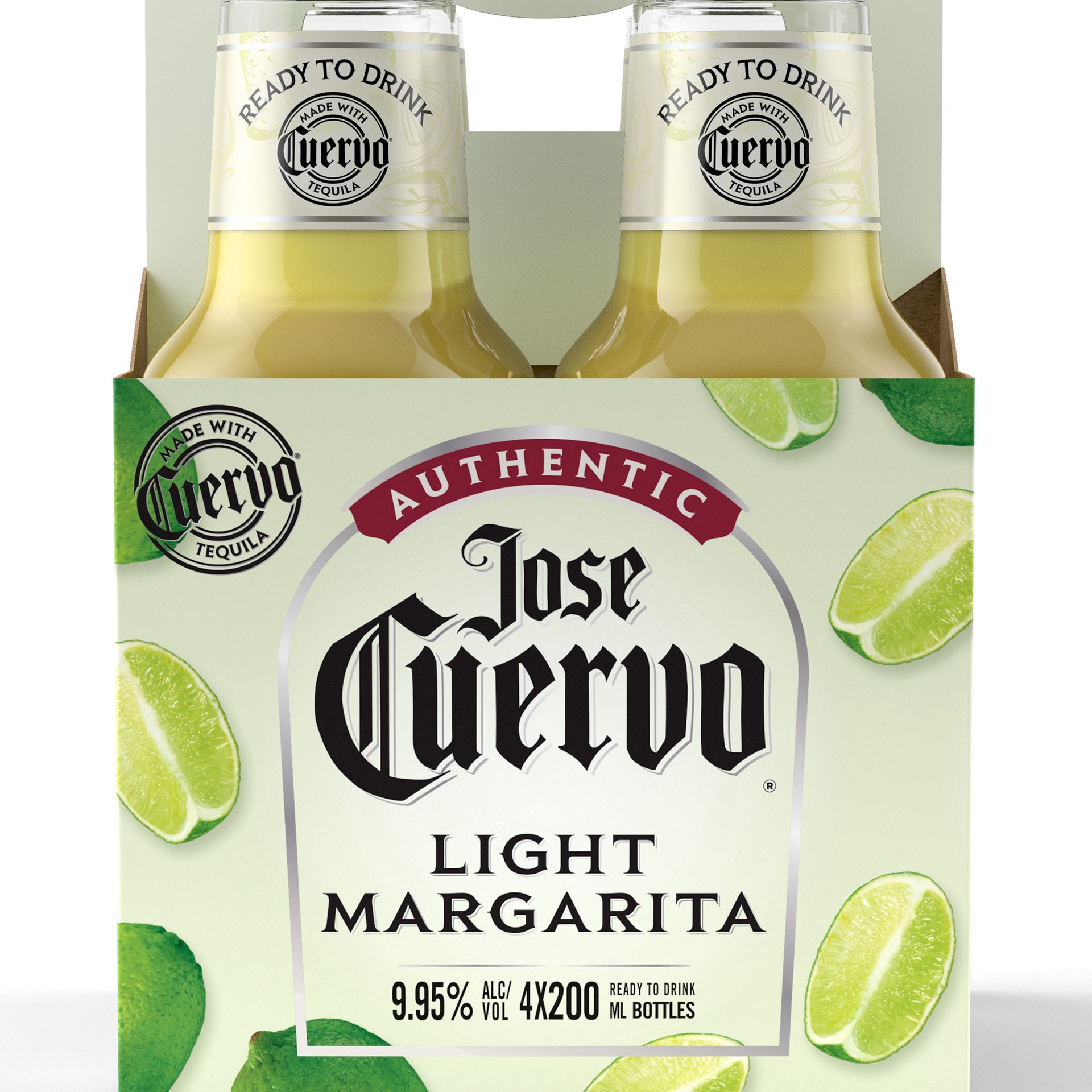 slide 3 of 5, Jose Cuervo Authentic Margarita Classic Lime Light Ready to Drink Cocktail (200 ml), 200 ml