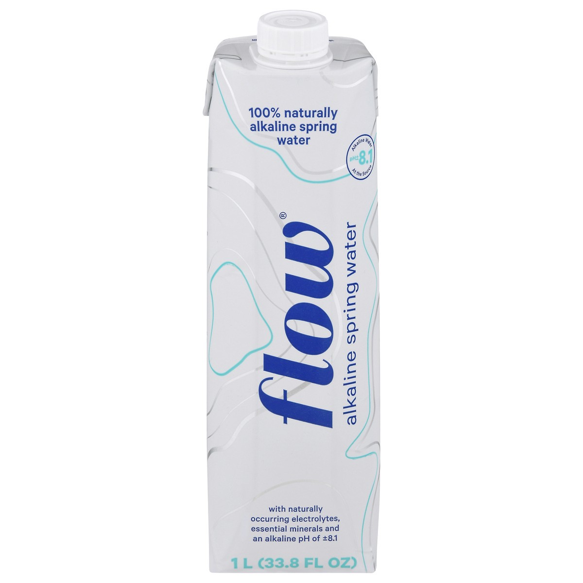 slide 1 of 13, Flow Alkaline Spring Water - 1 liter, 1 liter