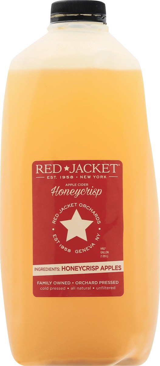 slide 6 of 13,  Red Jacket Honeycrisp Apple Cider- 1/2 gal, 1/2 gal