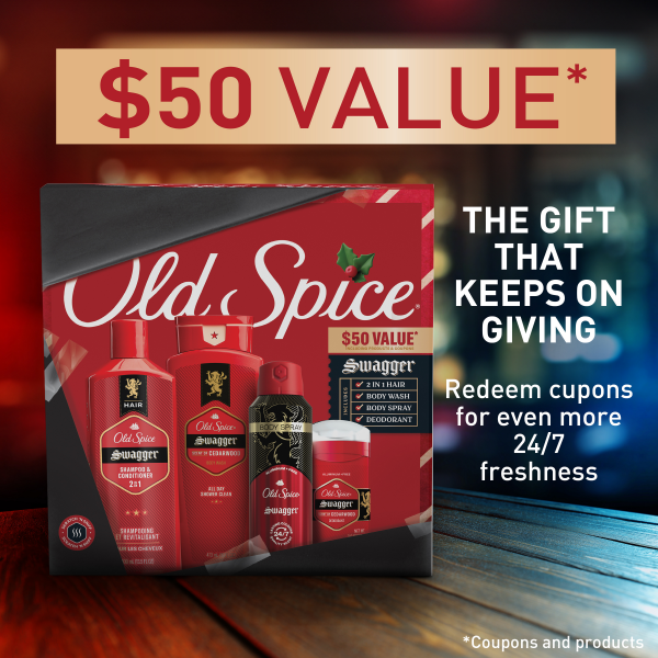 slide 11 of 25, Old Spice Holiday Men Gift Set Swagger, 1 ct