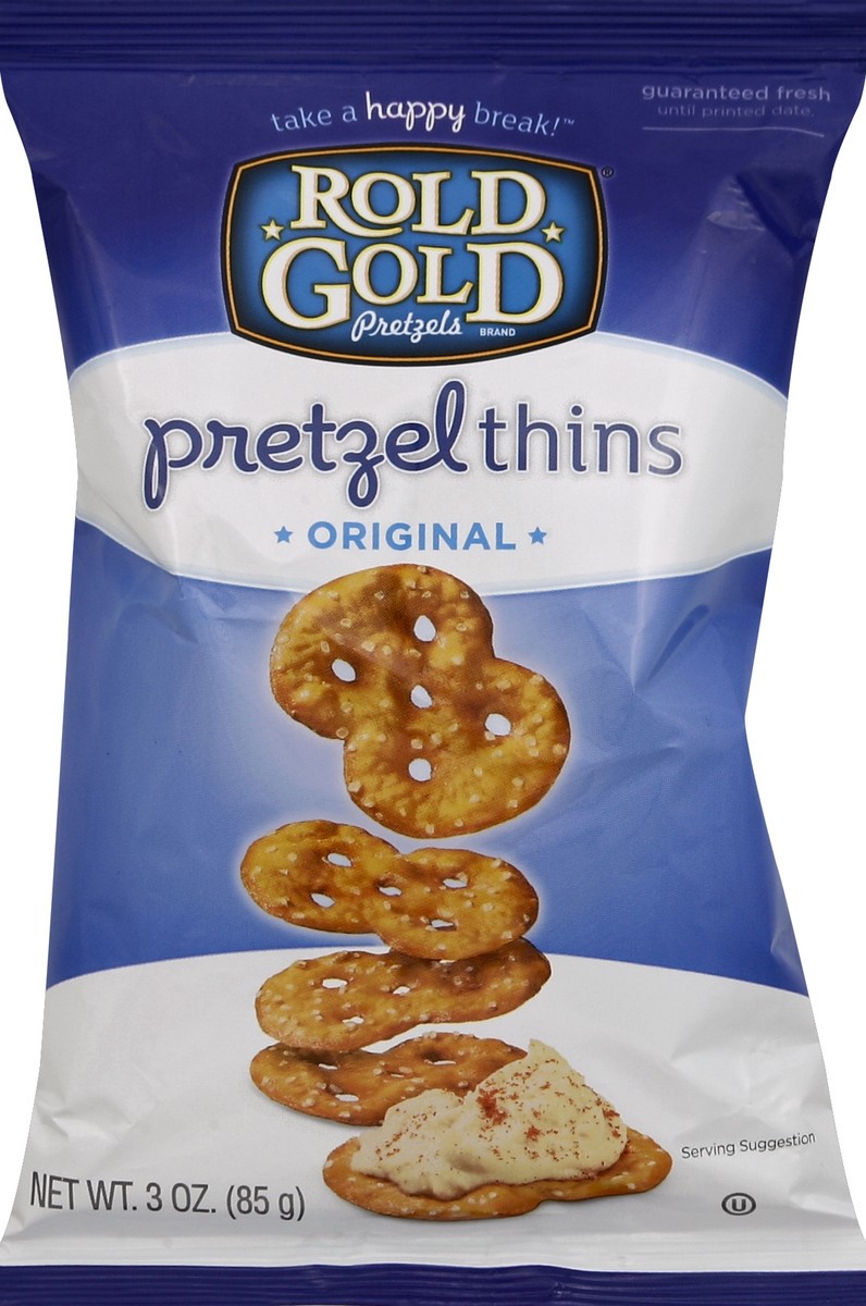 slide 5 of 5, Rold Gold Pretzel Thins 3 oz, 3 oz