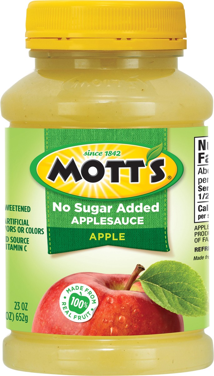 slide 5 of 7, Mott's Motts Natural Applesauce, 23 oz