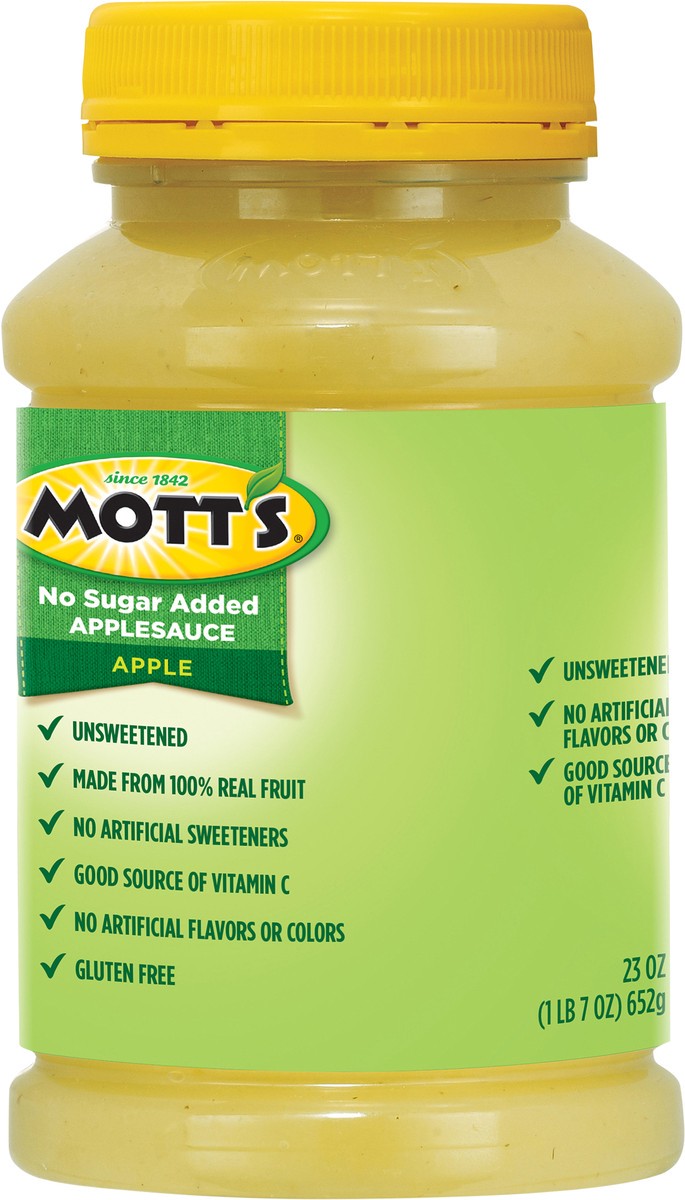 slide 6 of 7, Mott's Motts Natural Applesauce, 23 oz