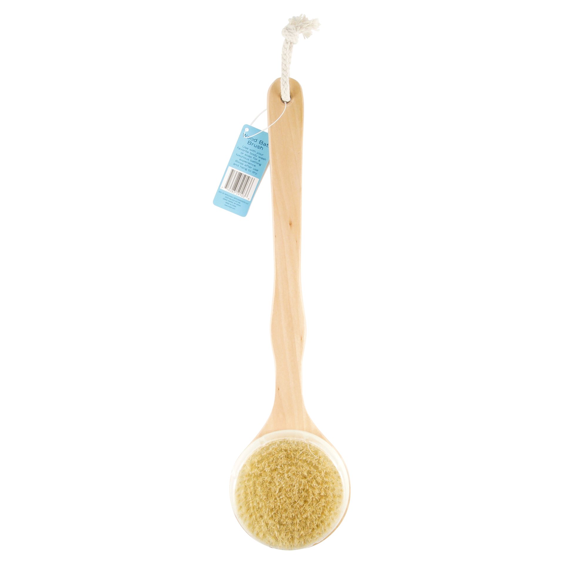 slide 1 of 2, The Bath Collection Wooden Bath Brush, 1 ct
