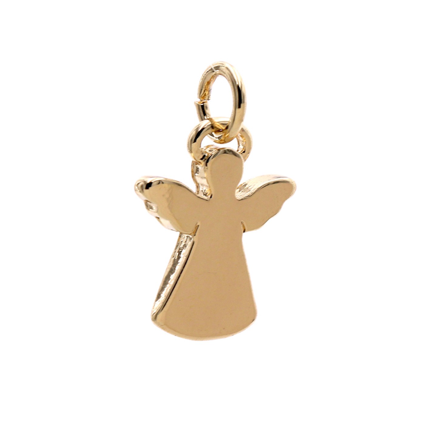 slide 2 of 4, Charmalong 14k Gold Plated Angel Charm By Bead Landing, 0.83 in x 0.55 in x 0.2 in
