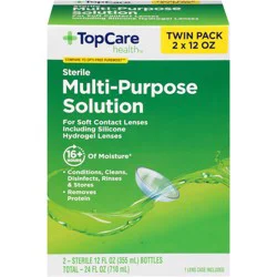 TopCare Health Sterile Multi-Purpose Solution Twin Pack 2 ea