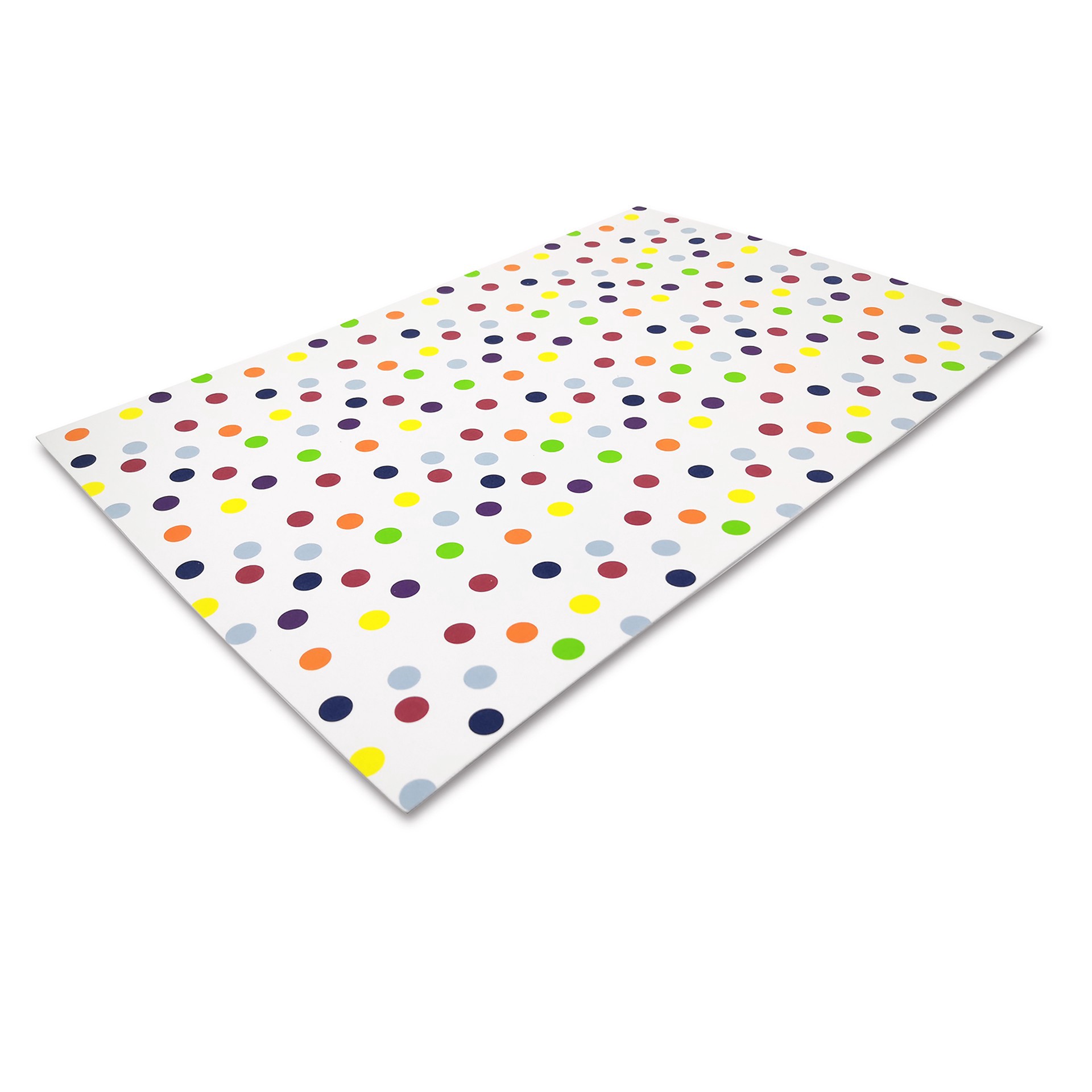 slide 2 of 2, Rainbow Dots Printed Foam Sheet By Creatology, 12" X 18", 12 in x 18 in