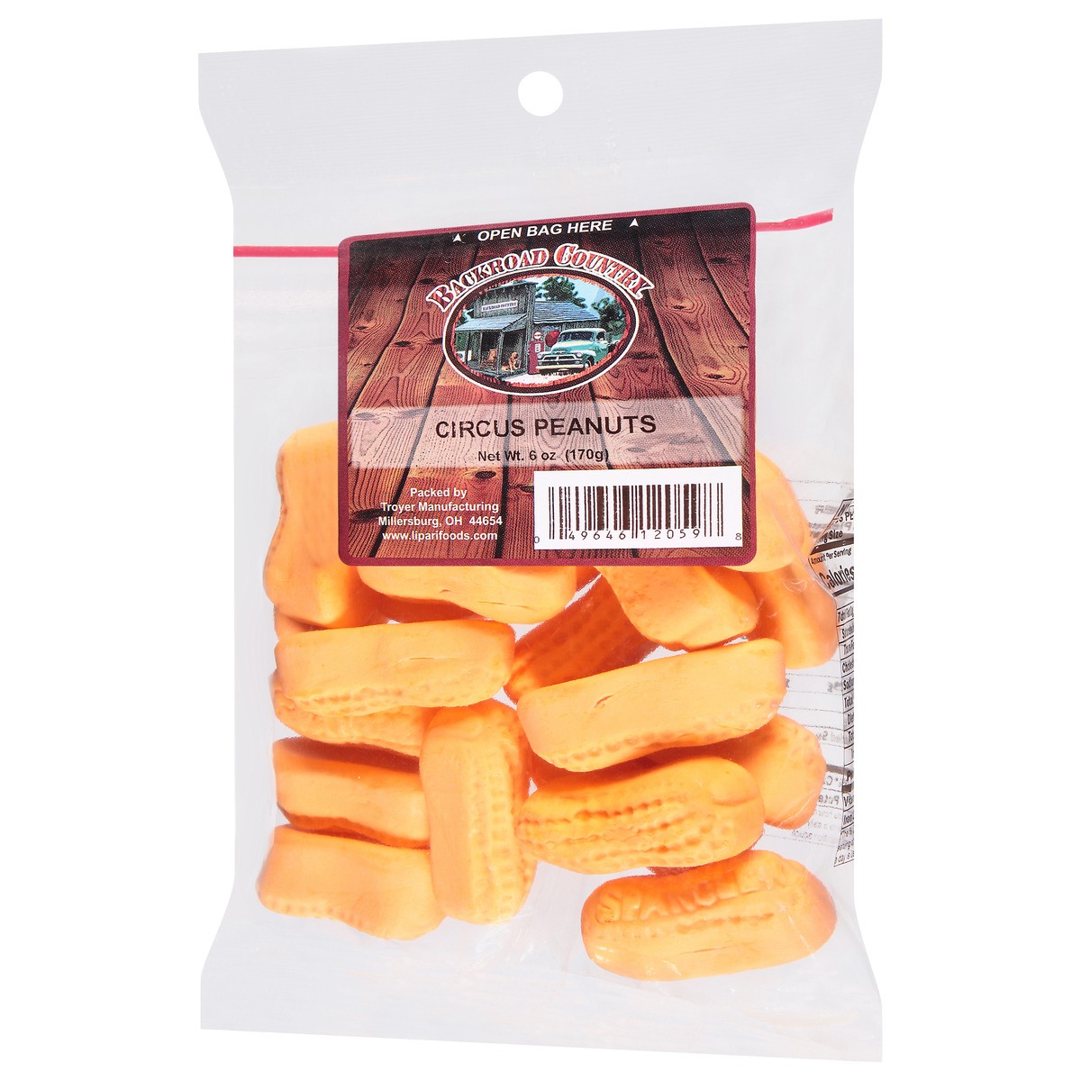 slide 2 of 9, Backroad Country Circus Peanuts - 6 oz, 6 oz