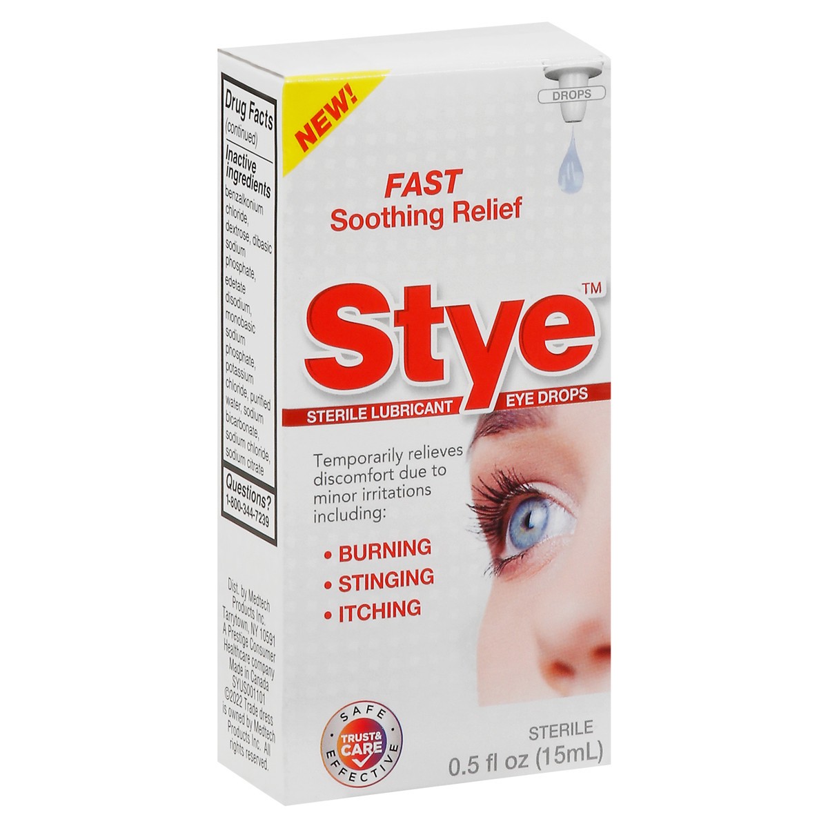 slide 13 of 13, Stye Lubricant Eye Drops, 0.5 oz