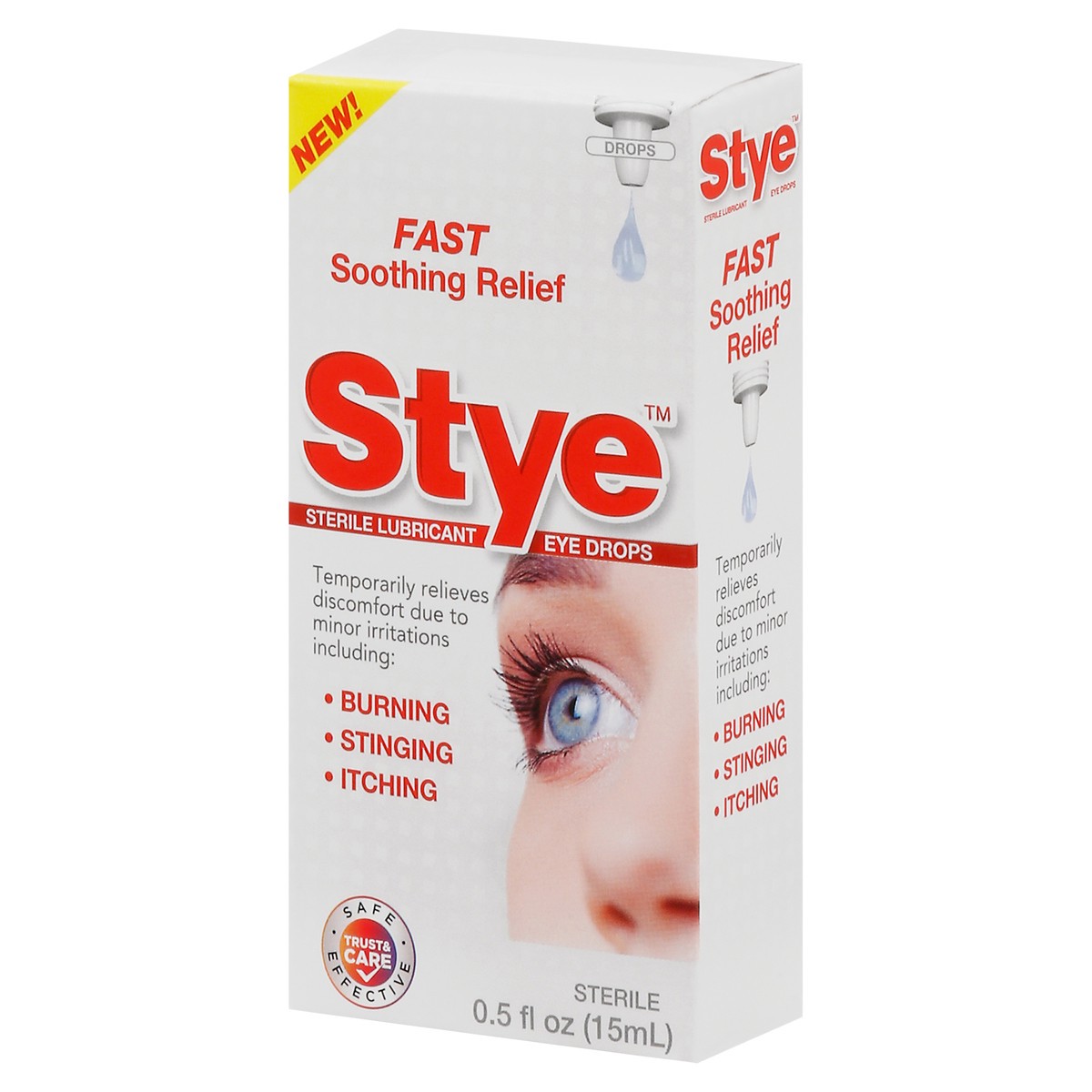 slide 4 of 13, Stye Lubricant Eye Drops, 0.5 oz