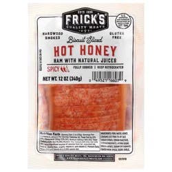 Frick's Quality Meat Biscuit Cut Hot Honey Ham - 12 oz