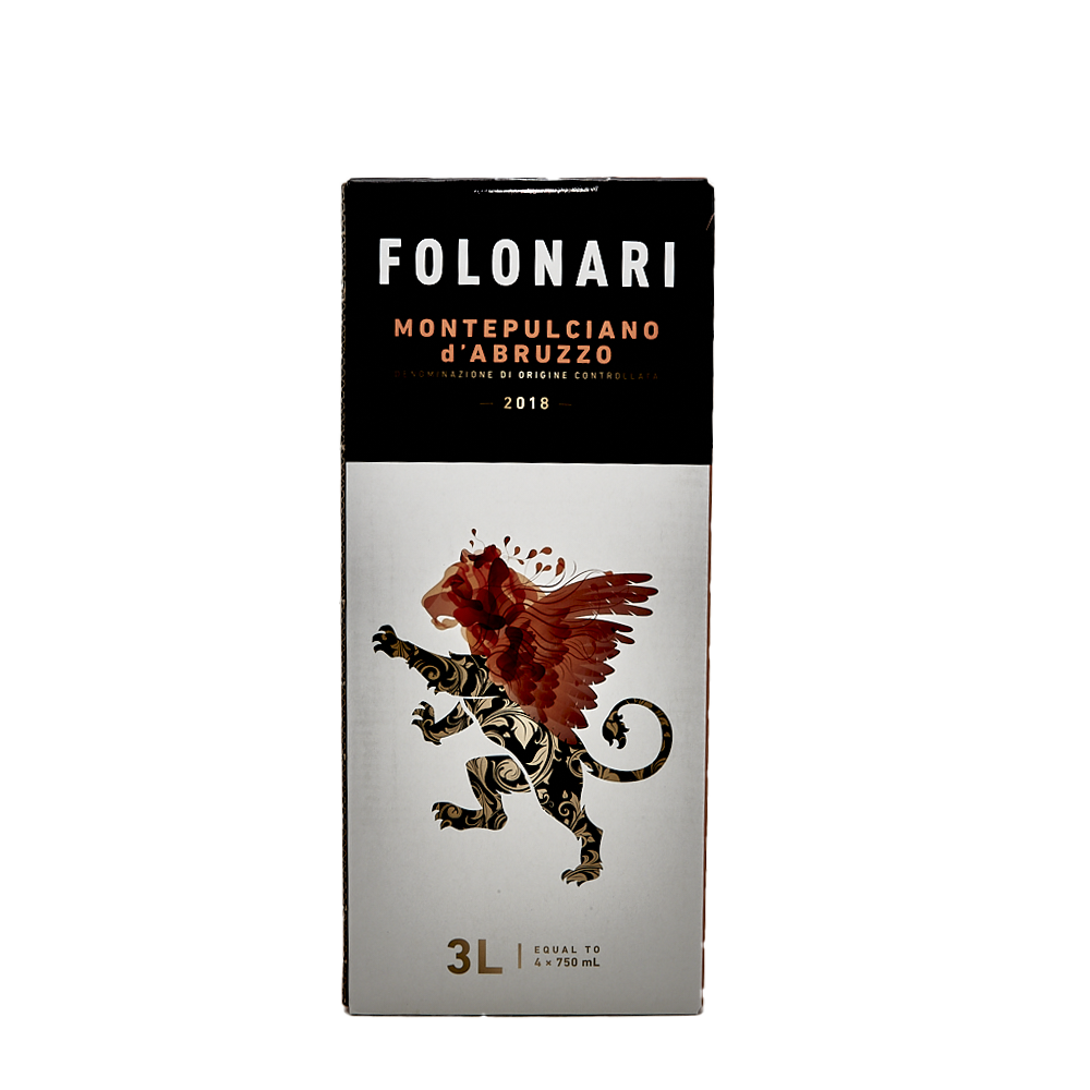 slide 1 of 1, Folonari Montepulciano D'Abruzzo Wine, 3 liter