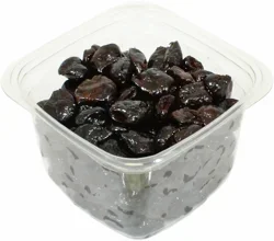 Lamedina Pitted Dry-Cured Black Beldi Olives