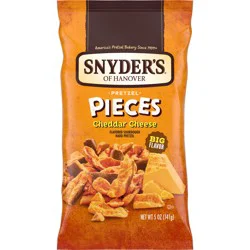 Snyder's of Hanover Cheddar Cheese Flavored Pretzel Pieces - 5 oz