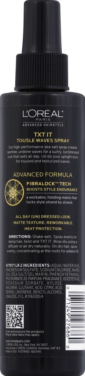 slide 3 of 3, L'Oréal Tousle Waves Spray 6.8 oz, 6.8 oz