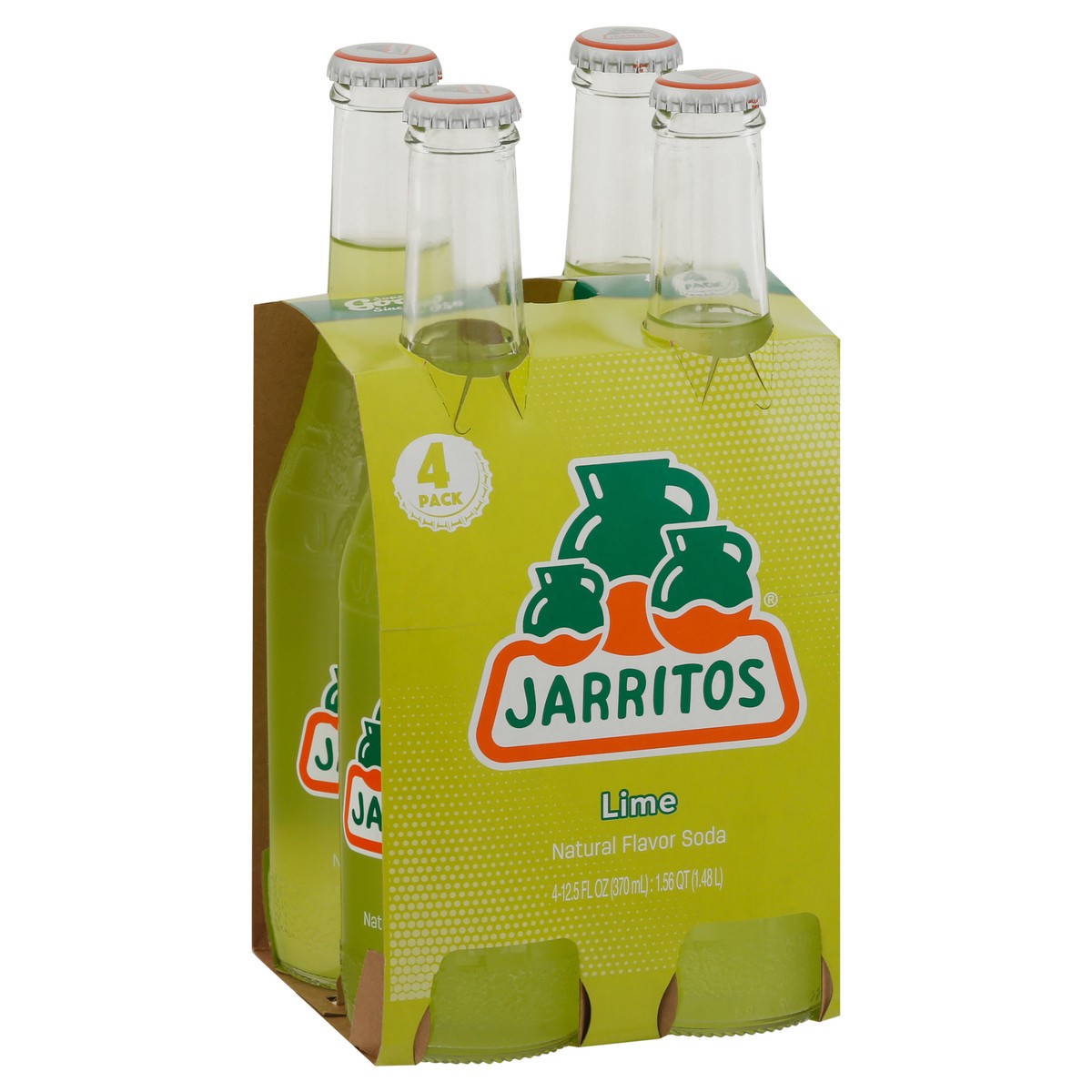 slide 2 of 9, Jarritos Lime Soda - 4 ct, 4 ct
