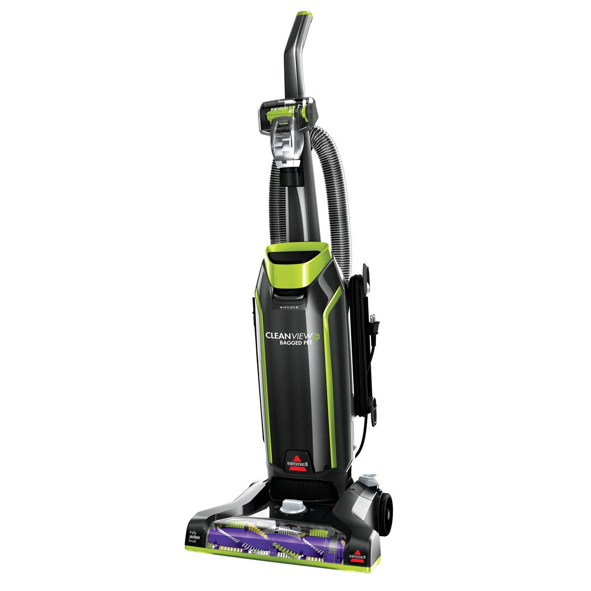 slide 13 of 29, Bissell CleanView Bagged Pet Upright Vacuum Cleaner, 1 ct