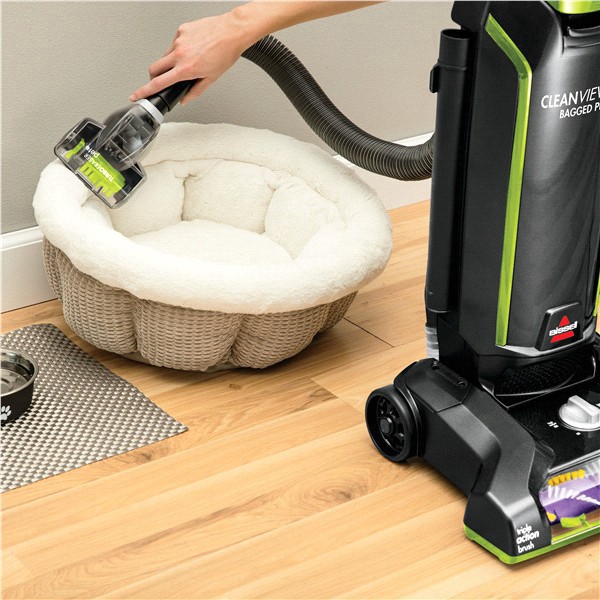 slide 8 of 29, Bissell CleanView Bagged Pet Upright Vacuum Cleaner, 1 ct