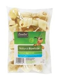 slide 1 of 1, Essential Everyday Small Rawhide Bones, 16 oz