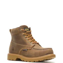 Wolverine Men's Floorhand Moc Work Footwear, Tan, Size 10