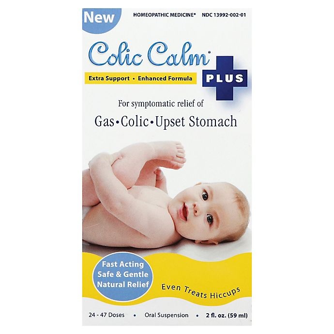 Colic Calm Plus Homeopathic Gripe Water For Colic Gas And Upset Stomach ...