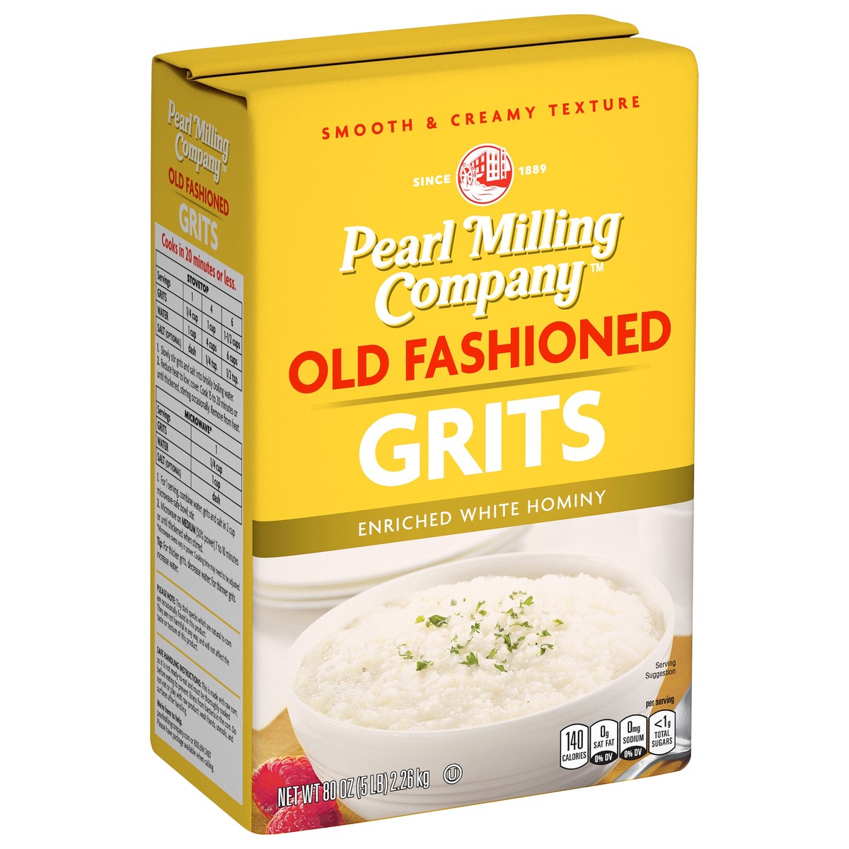 slide 6 of 6, Pearl Milling Company Old Fashioned Grits 80 oz, 80 oz