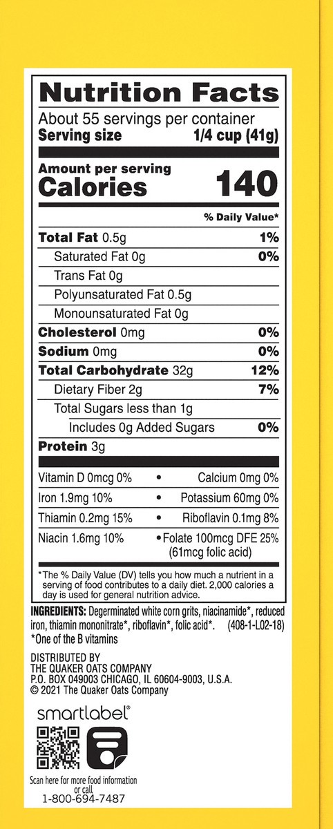 slide 4 of 6, Pearl Milling Company Old Fashioned Grits 80 oz, 80 oz