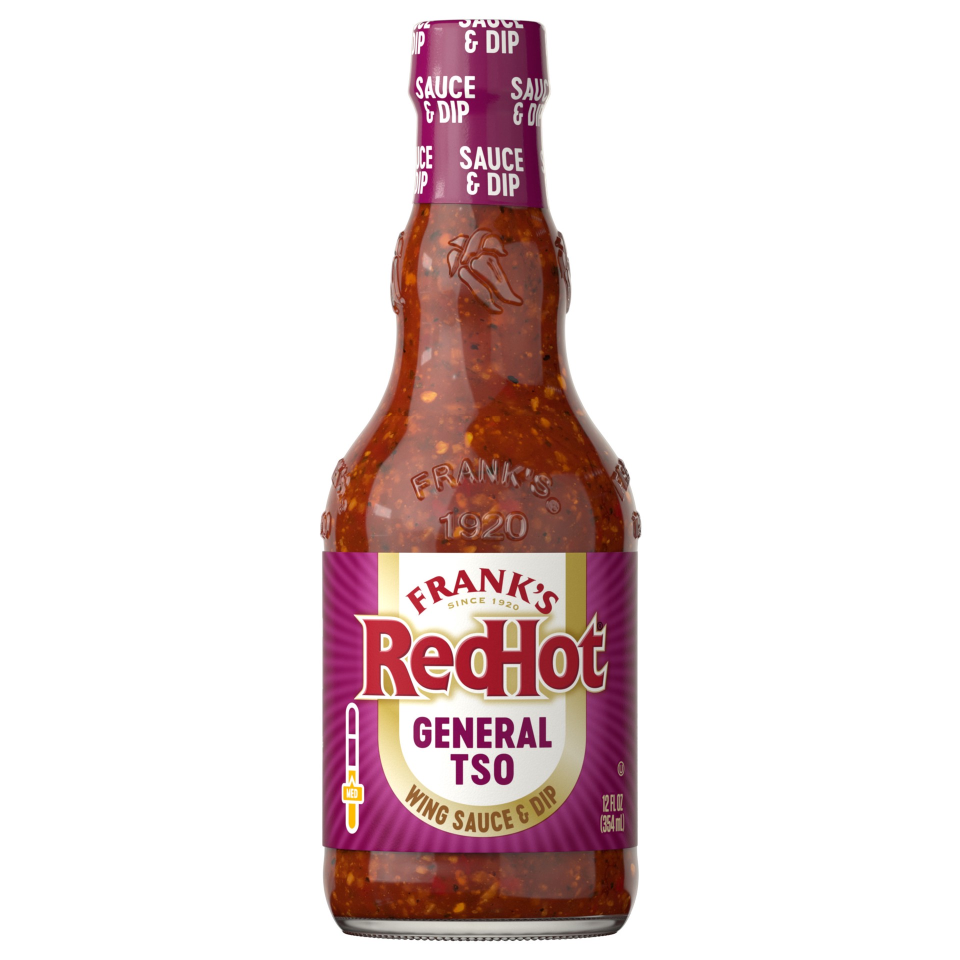 slide 1 of 10, Frank's RedHot General Tso Wings Sauce, 12 fl oz, 12 fl oz