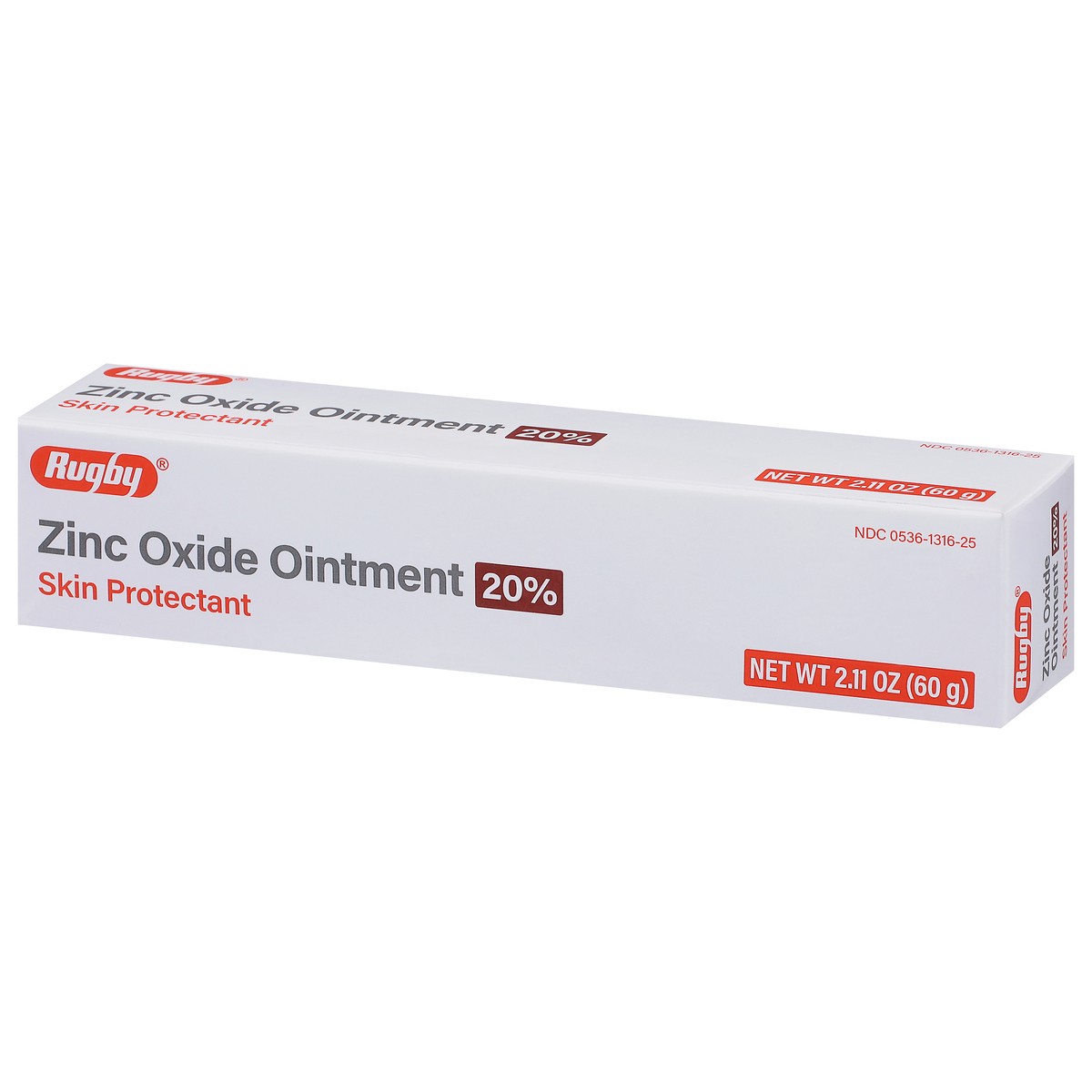 slide 3 of 12, Rugby Skin Protectant 20% Zinc Oxide Ointment 2.11 oz, 2.11 oz