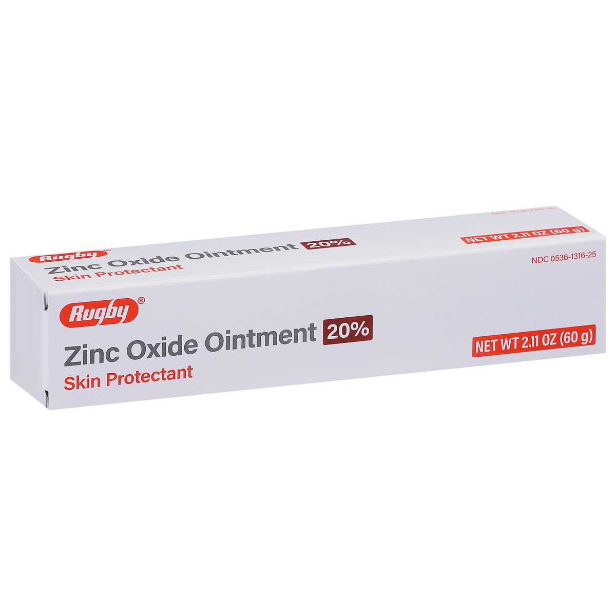 slide 7 of 12, Rugby Skin Protectant 20% Zinc Oxide Ointment 2.11 oz, 2.11 oz