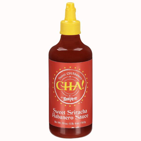 slide 1 of 1, Sweet Chabanero Cha! Sweet Sriracha Habanero Sauce By Texas Pete, 20 oz