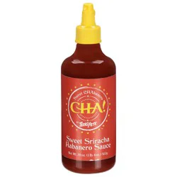 Cha! by Texas Pete Sweet Sriracha Habanero Sauce 20 oz