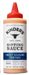 Kinder's Sweet Seasame Teriyaki Dipping Sauce