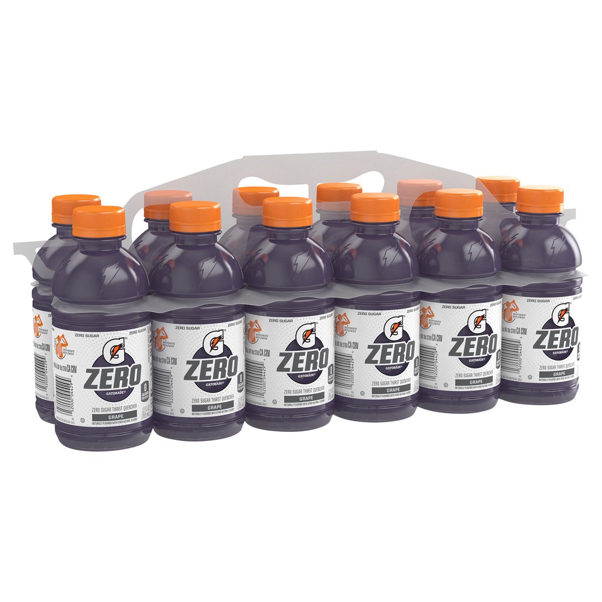 slide 8 of 9, Gatorade Zero Zero Sugar Thirst Quencher Grape - 12 ct, 12 ct