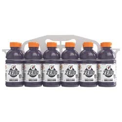 Gatorade Zero Zero Sugar Thirst Quencher Grape 12 Fl Oz, 12 Count