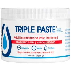 Triple Paste Adult Incontinence Rash Treatment 8 oz