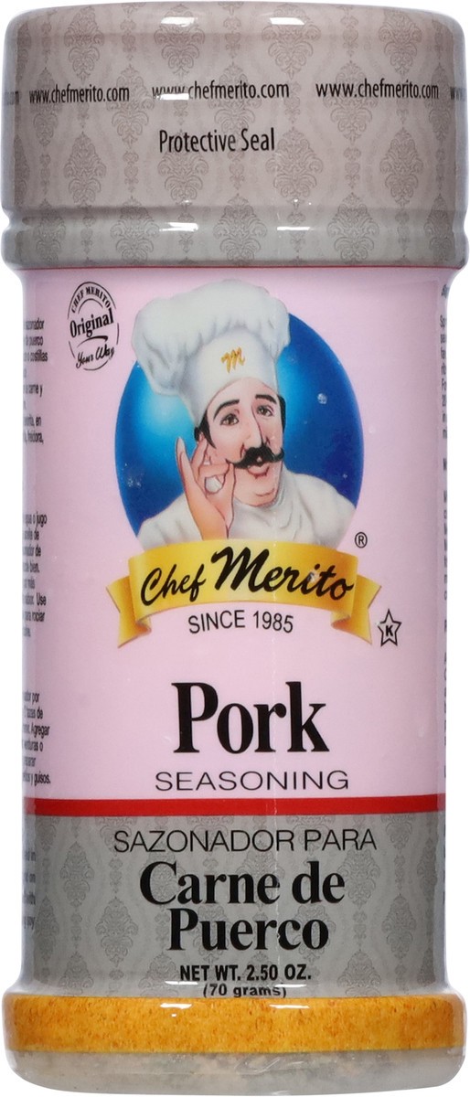 slide 3 of 14, Chef Merito Pork Seasoning 2.50 oz, 2.5 oz