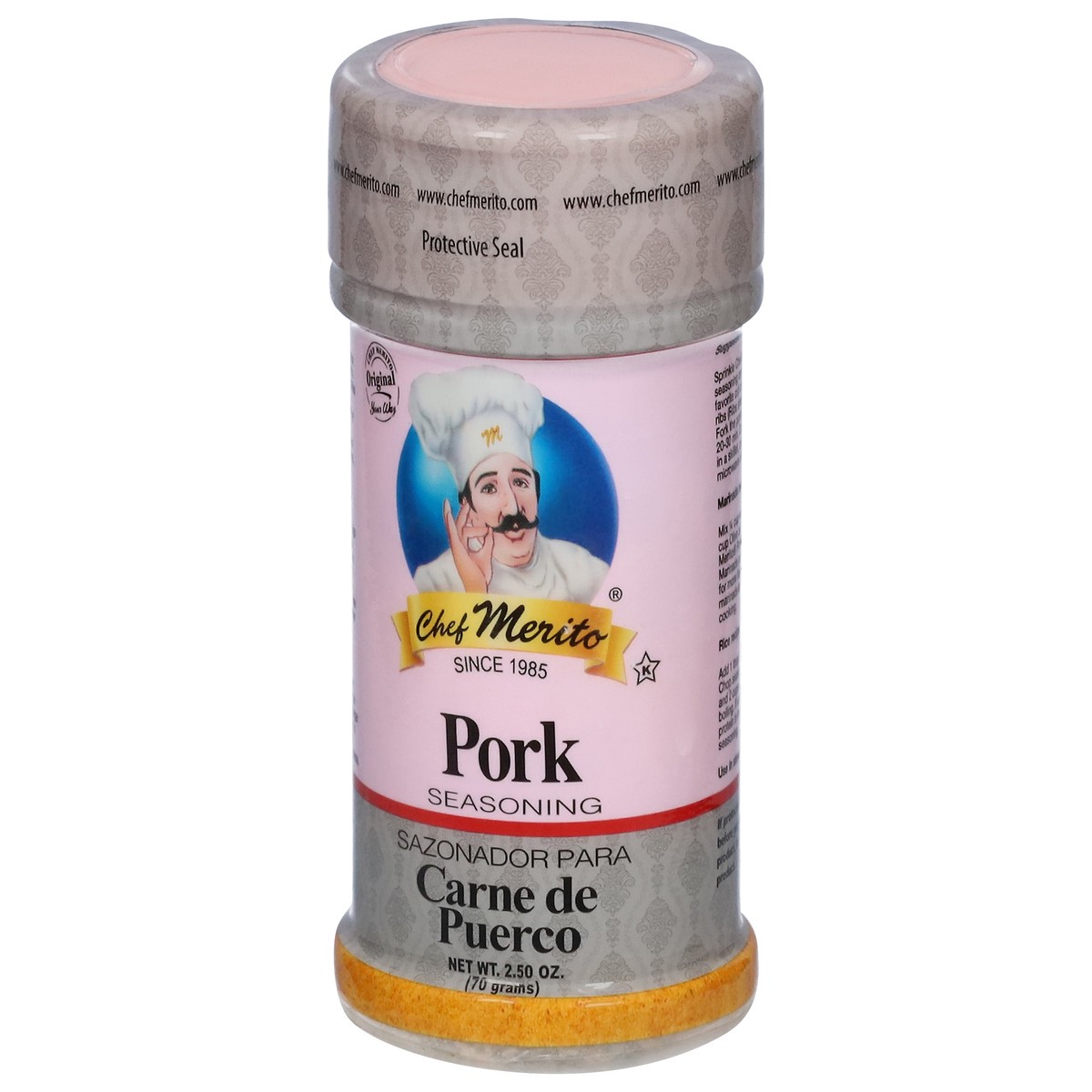 slide 4 of 14, Chef Merito Pork Seasoning 2.50 oz, 2.5 oz