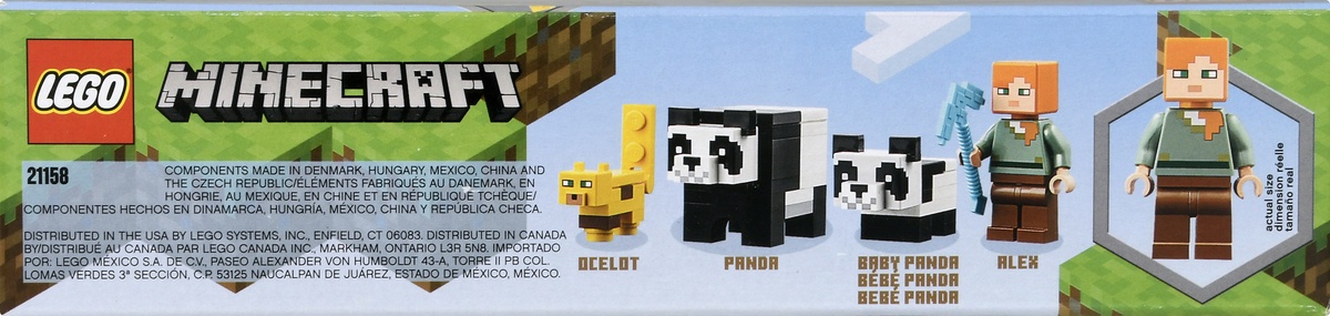 slide 4 of 8, LEGO Minecraft The Panda Nursery 21158 Construction Toy, 1 ct