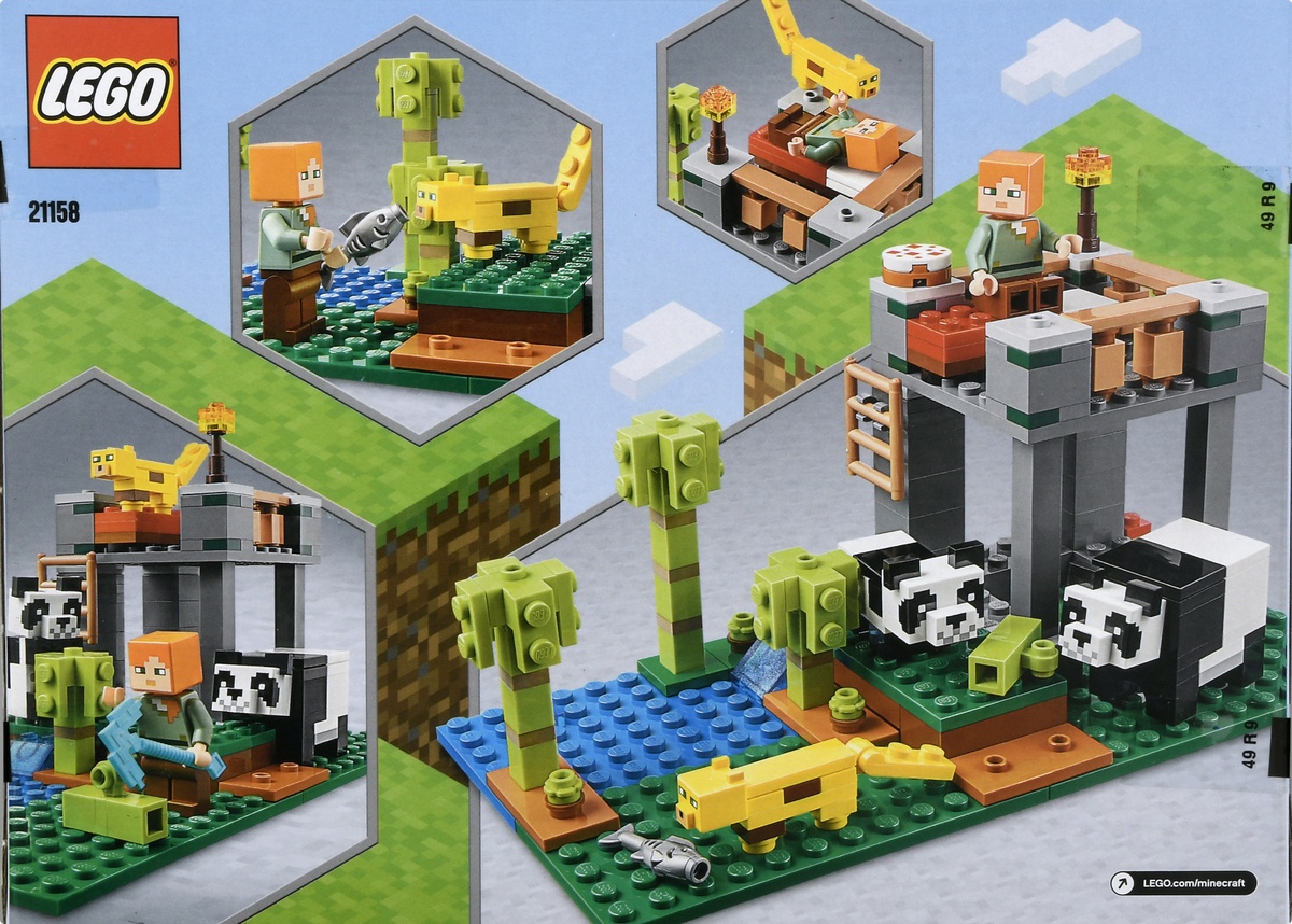 slide 8 of 8, LEGO Minecraft The Panda Nursery 21158 Construction Toy, 1 ct