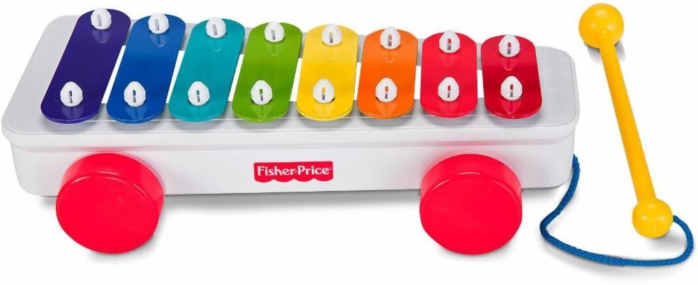 slide 1 of 1, Fisher-Price Brilliant Basics Classic Xylophone, 1 ct