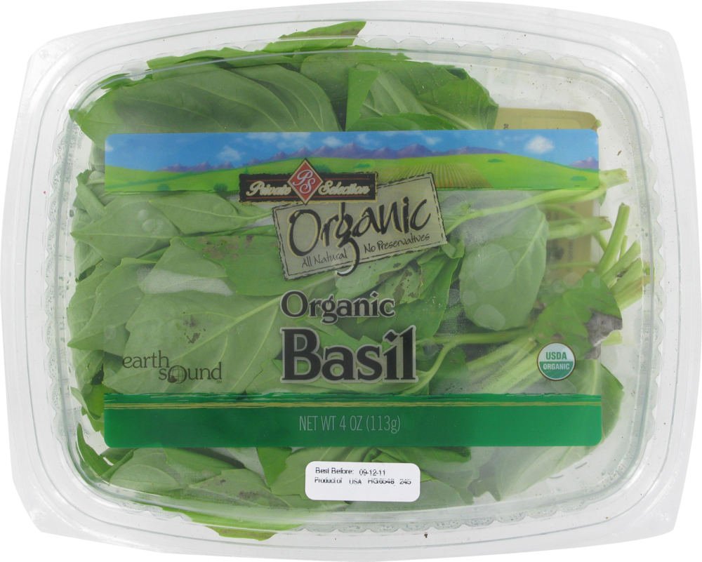 slide 1 of 1, Basil, 1 ct