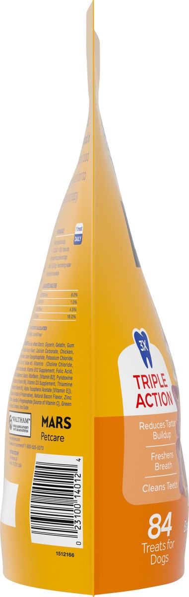 slide 3 of 5, Dentastix Toy/Small 7-22 Lb (3.2 - 10 kg) Bacon & Chicken Flavors Dog Treats 17.7 oz, 17.7 oz