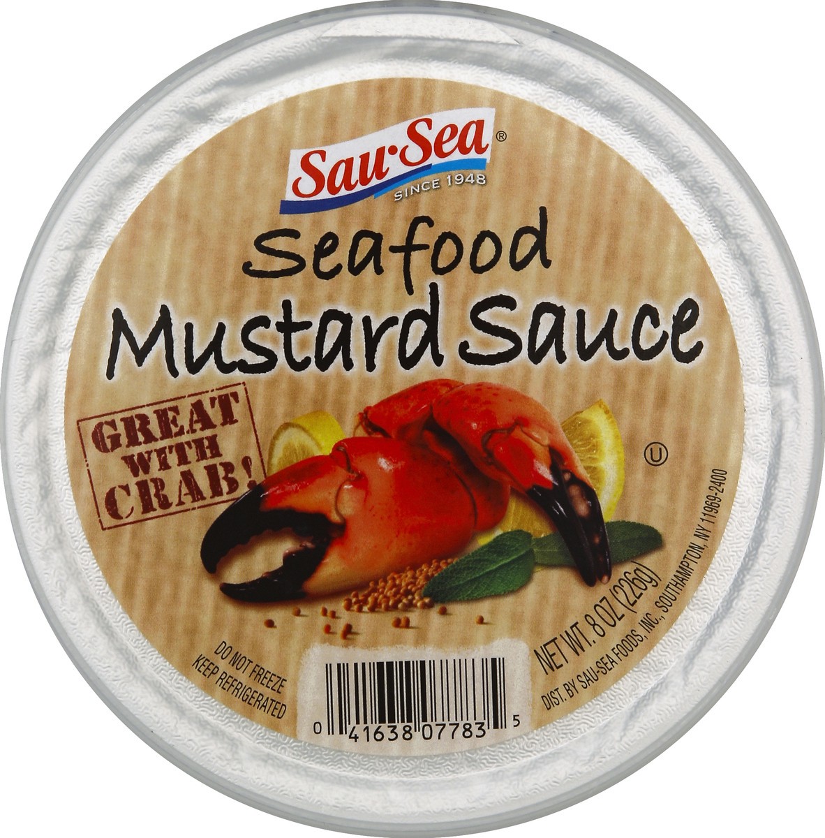 slide 4 of 4, Sau-Sea Mustard Sauce 8 oz, 8 oz