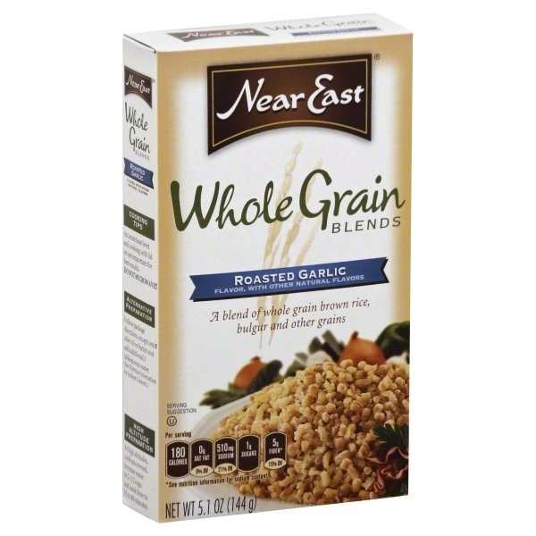 slide 1 of 1, Near East Roasted Garlic Whole Grain Blends, 5.1 oz